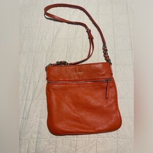 Kate Spade orange crossbody bag